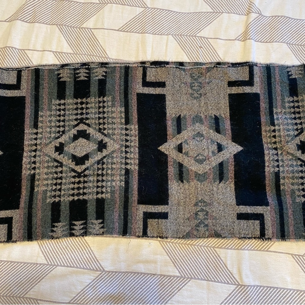 Geo pattern infinity scarf